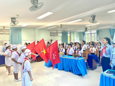 Đại hội Liên đội Tiểu học Hoà Phú  năm học 2023-2024 