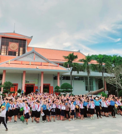 Liên đội Tiểu học Hòa Phú tổ chức hành trình về địa chỉ đỏ tại Bảo tàng Tỉnh Bình Dương năm hoc 2023-2024