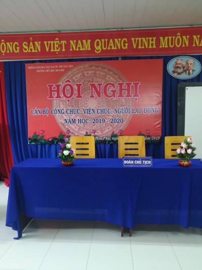 Hội Nghị Cán Bộ Viên Chức Năm 2019