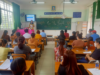 Trường Tiểu học Hòa Phú tổ chức họp phụ huynh cuối Học kì 1  Năm học 2023 - 2024