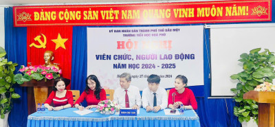 Đại hội Chi bộ Trường Tiểu học Hoà Phú nhiệm kỳ 2025-2027